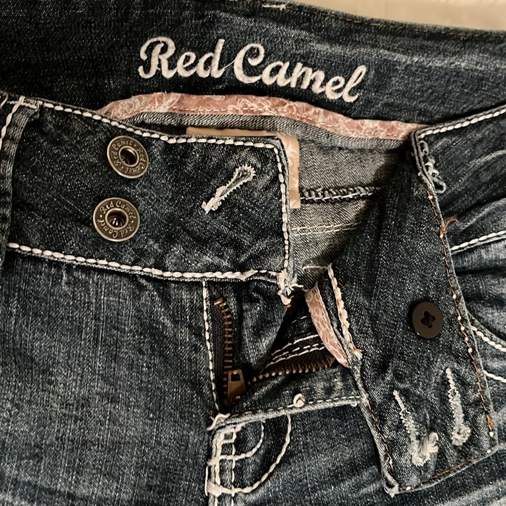 Red Camel boot cut low rise jeans - Picture 2 of 10
